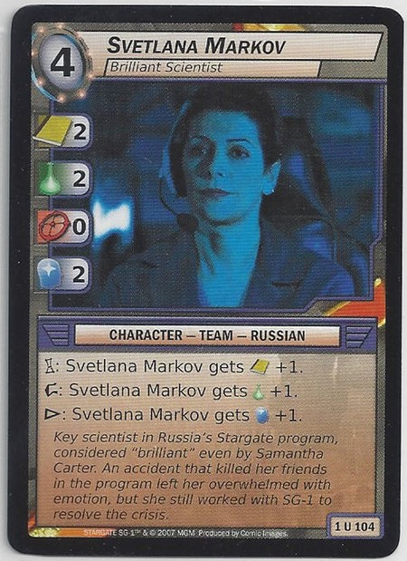 Svetlana Markov, Brilliant Scientist